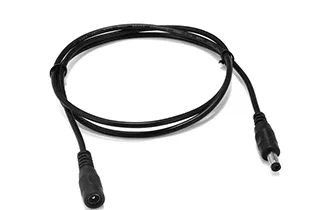12v female to male DC Extension power Cord