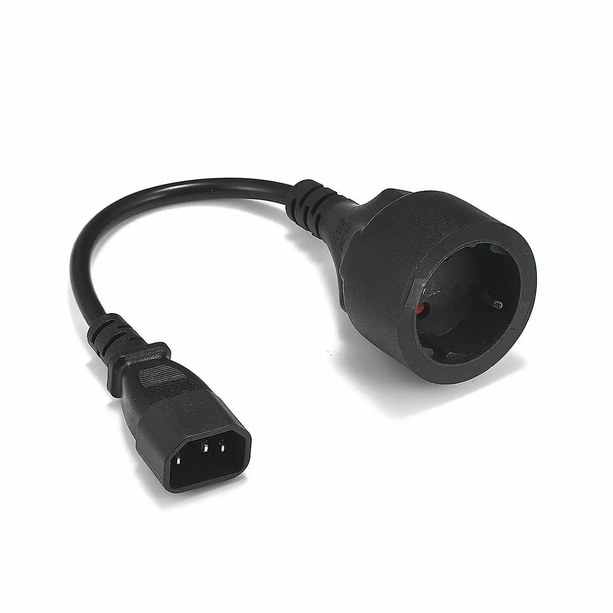 Cable Schuko CEE14 7 C4 personalizado de 20 cm y 3 x 0.75 mm²