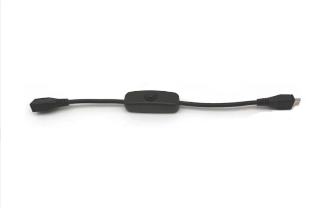 USB to 3.5 1.35mm charging male cable switch power cable