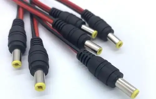 DC-Stromleitung mit reinem Kupferkern für Überwachungskameras, zentrale Stromversorgung 24 V