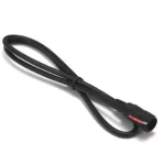 Câble d'alimentation CC étanche femelle noir 60 cm 5.5 m 2.1 mm 2