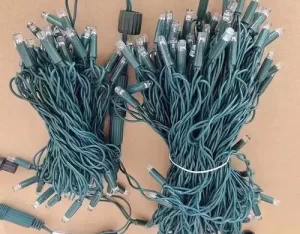 Dark Green Christmas Tree Extension Cords